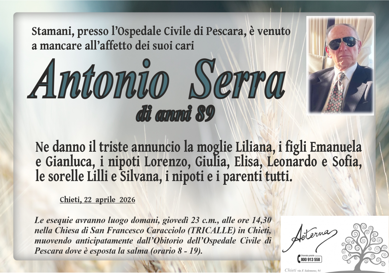 ANTONIO SERRA