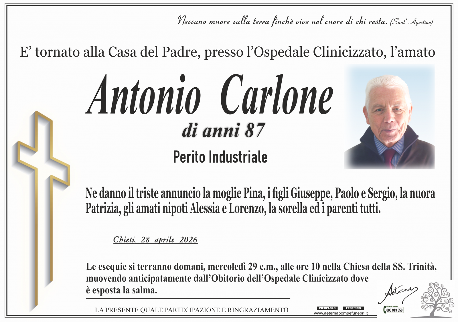 ANTONIO CARLONE