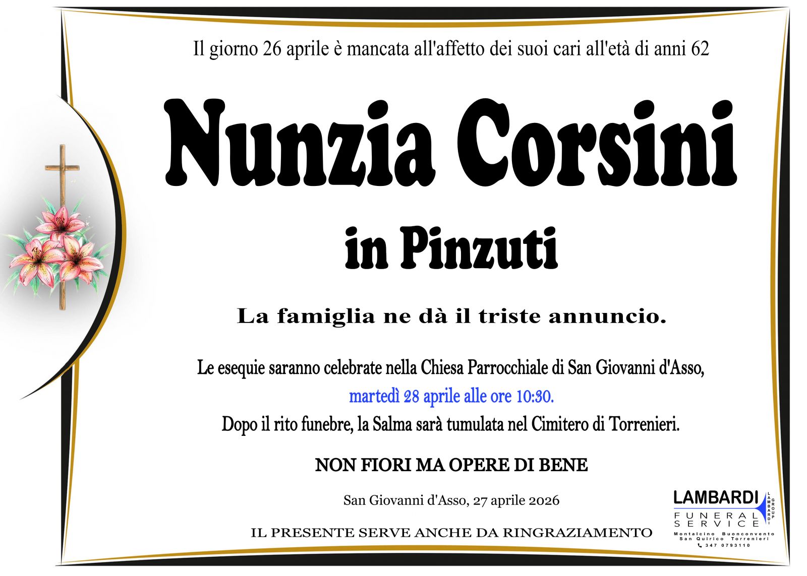 NUNZIA CORSINI