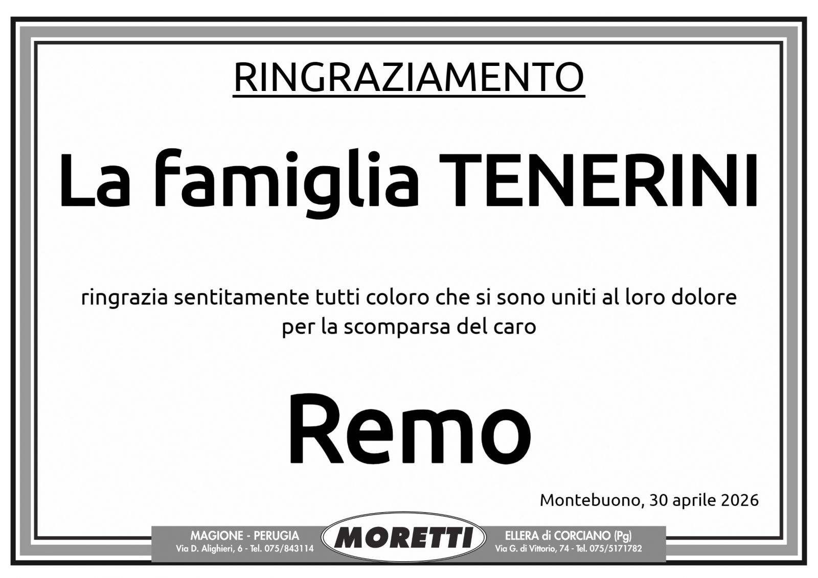 Remo Tenerini