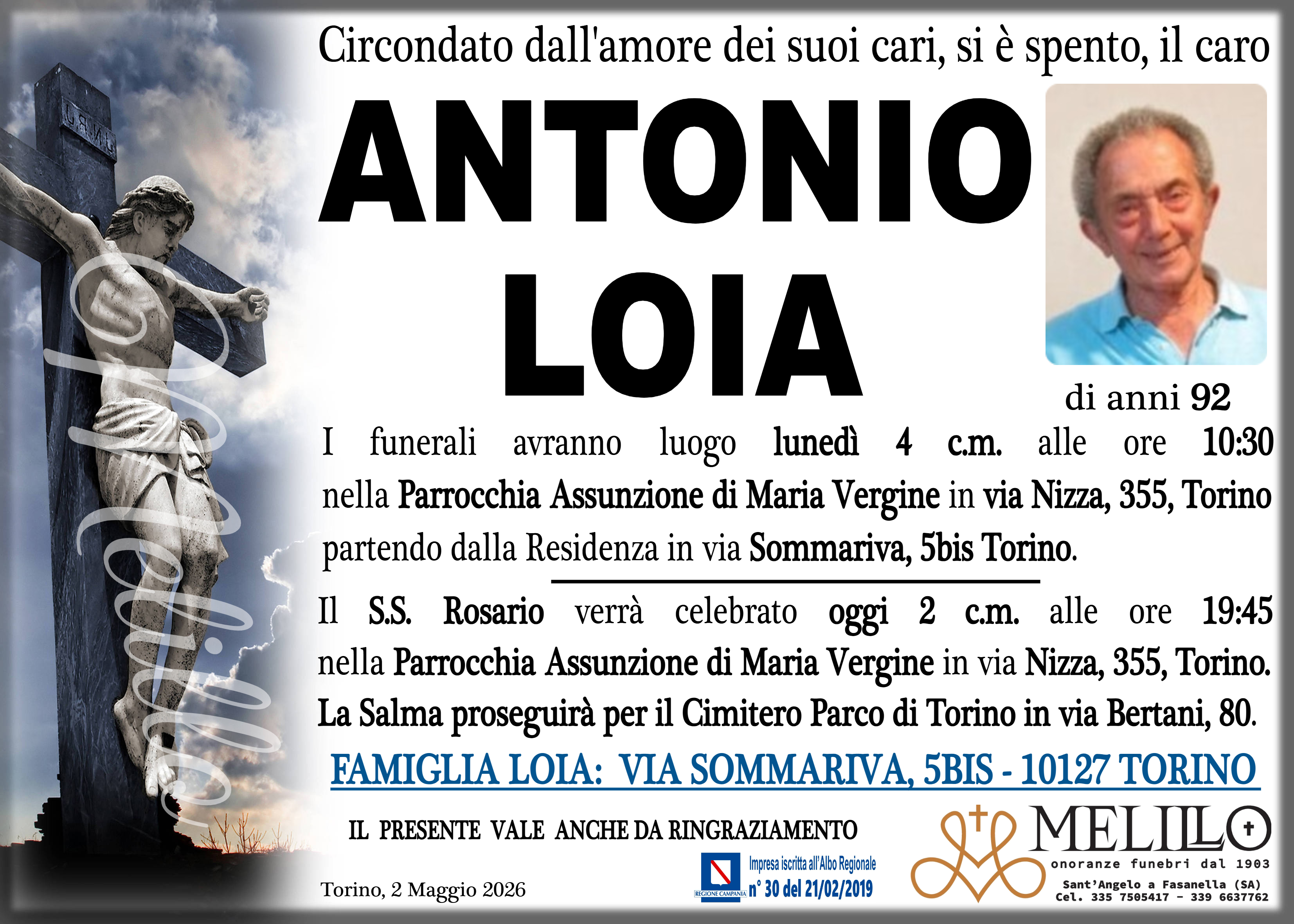 ANTONIO LOIA