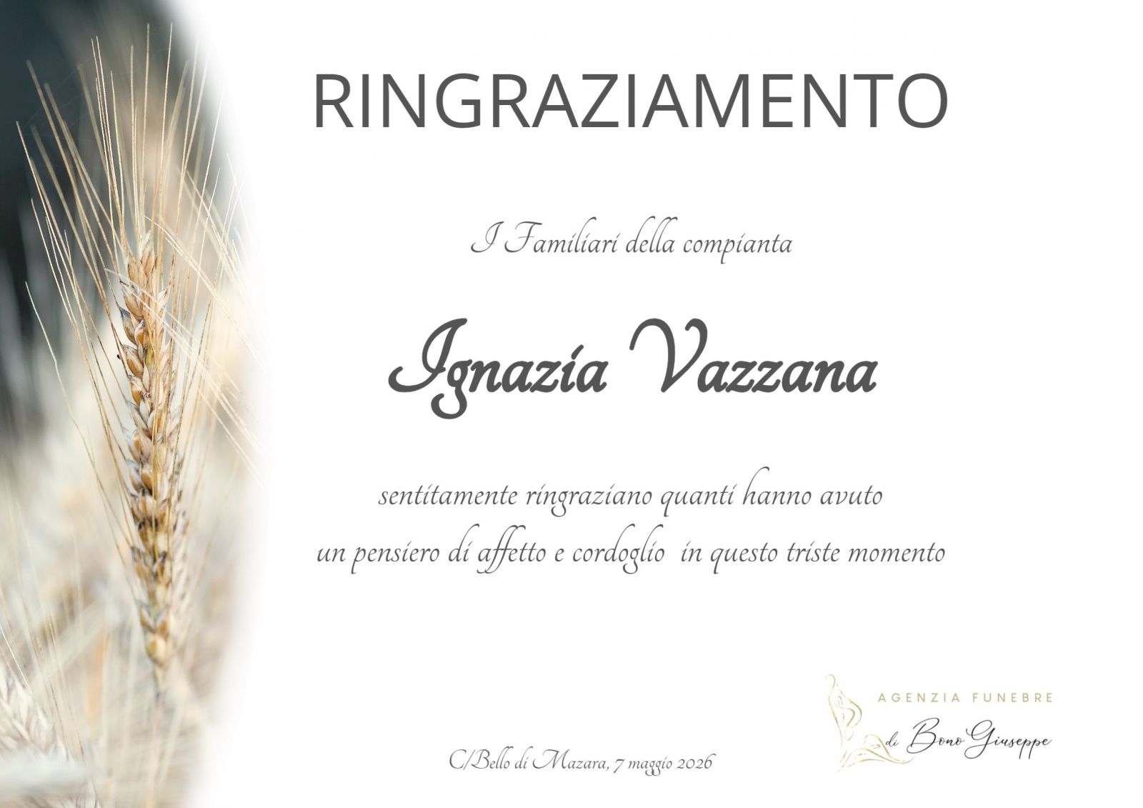 Ignazia Vazzana