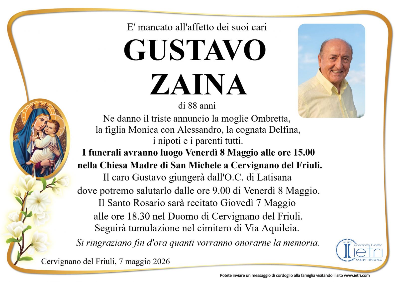 GUSTAVO ZAINA