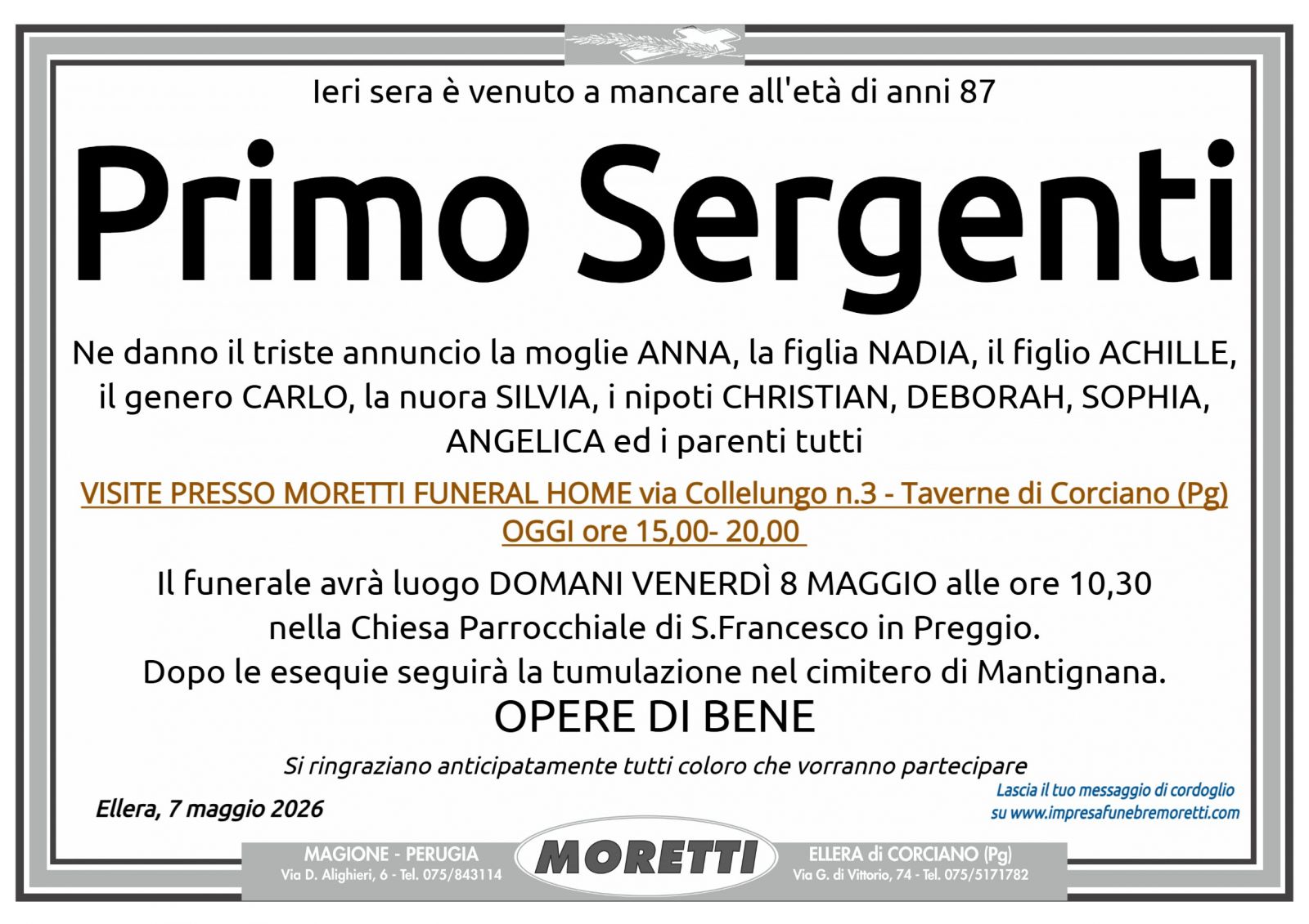Primo Sergenti