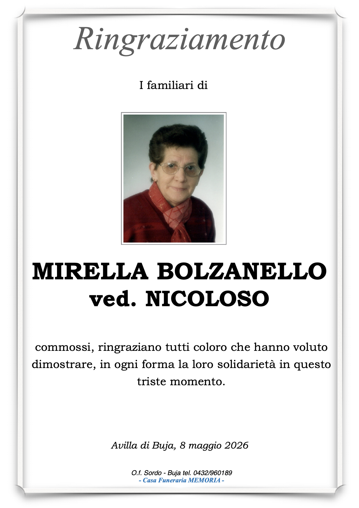 MIRELLA BOLZANELLO
