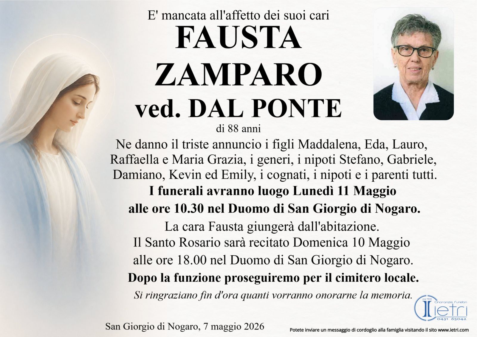 FAUSTA ZAMPARO