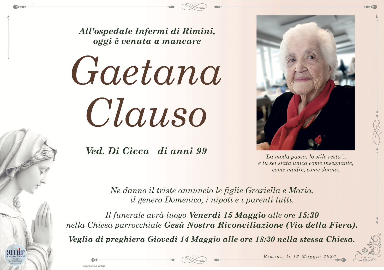 GAETANA CLAUSO