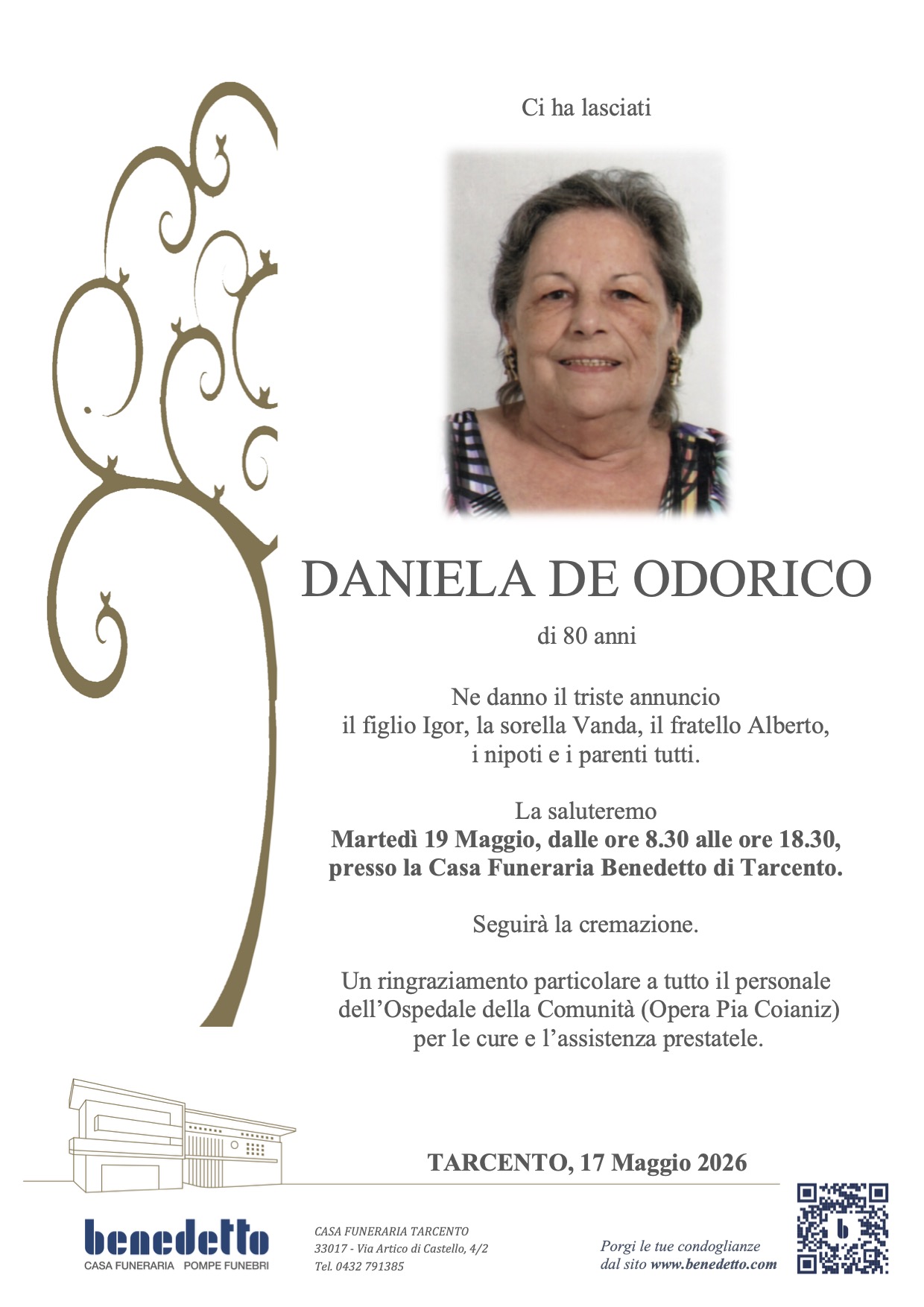 DANIELA DE ODORICO