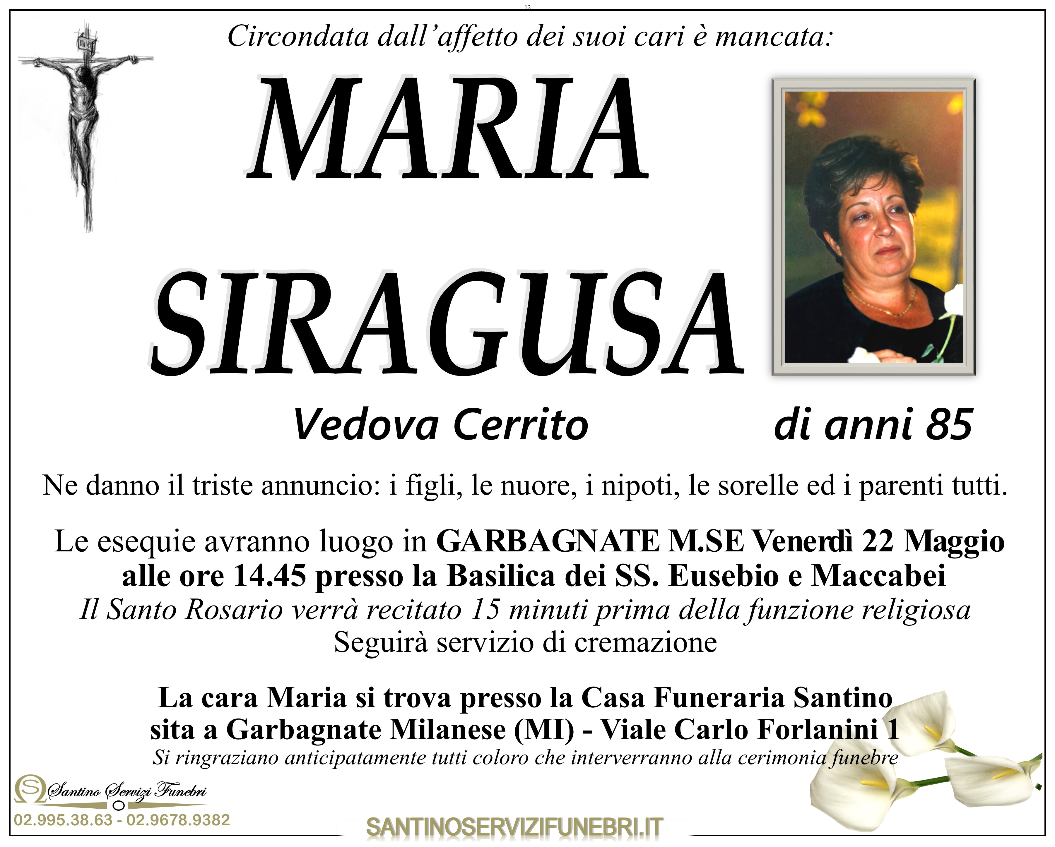 MARIA SIRAGUSA