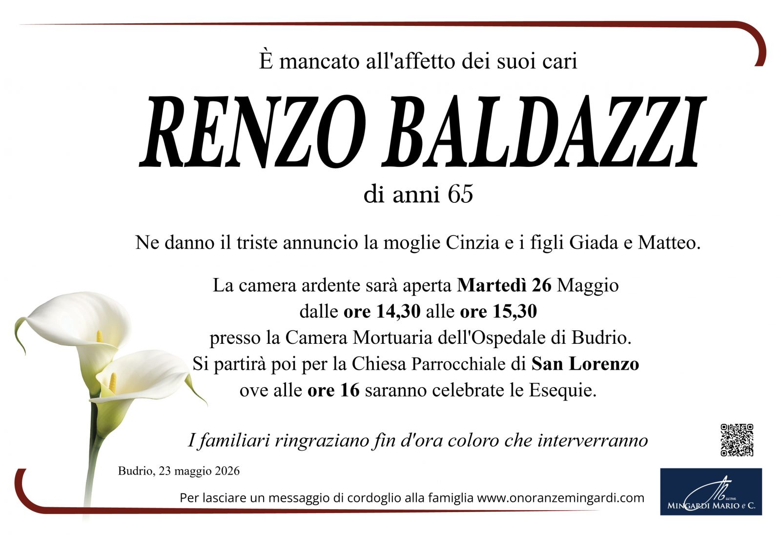 RENZO BALDAZZI