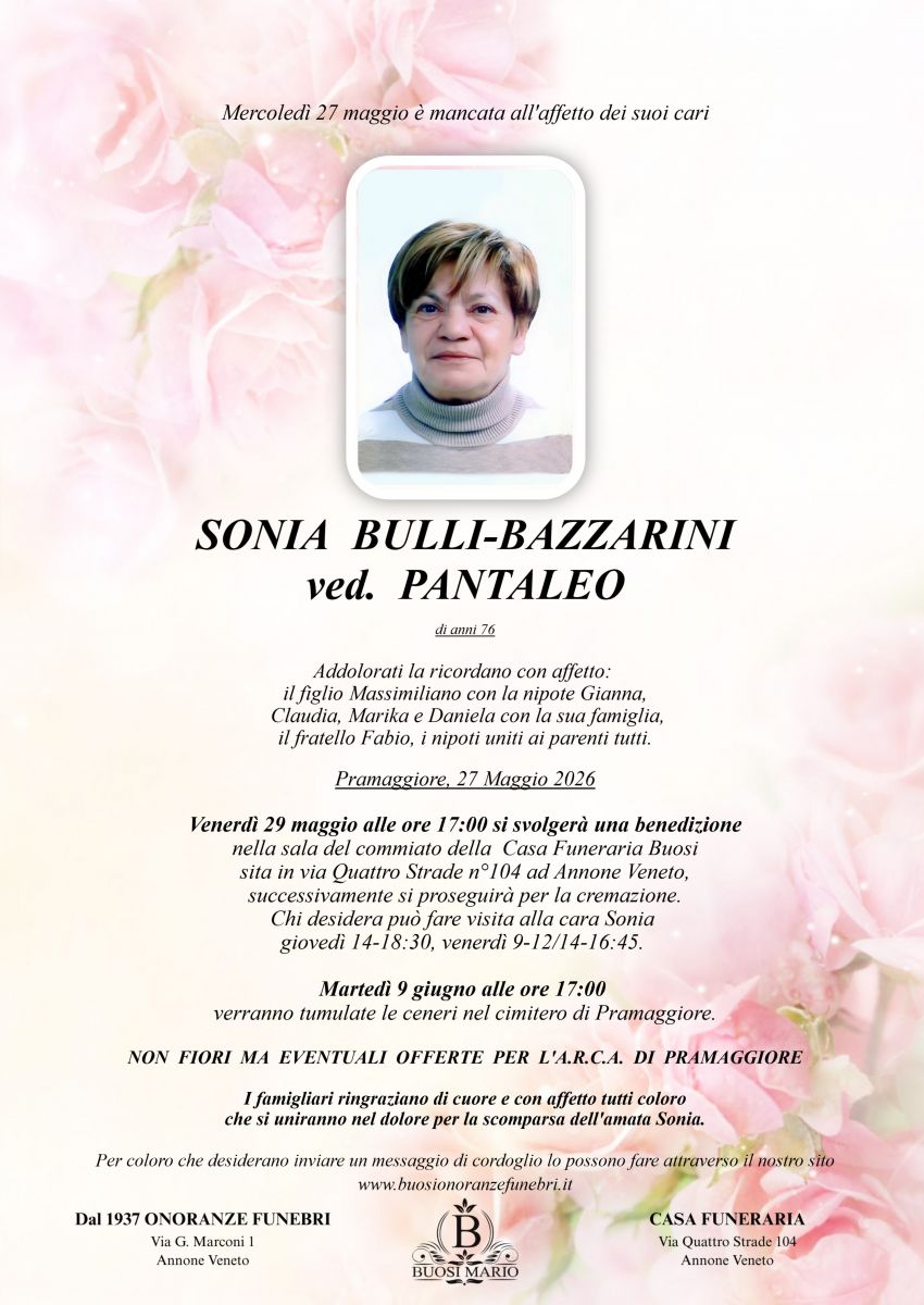 Sonia Bulli-Bazzarini