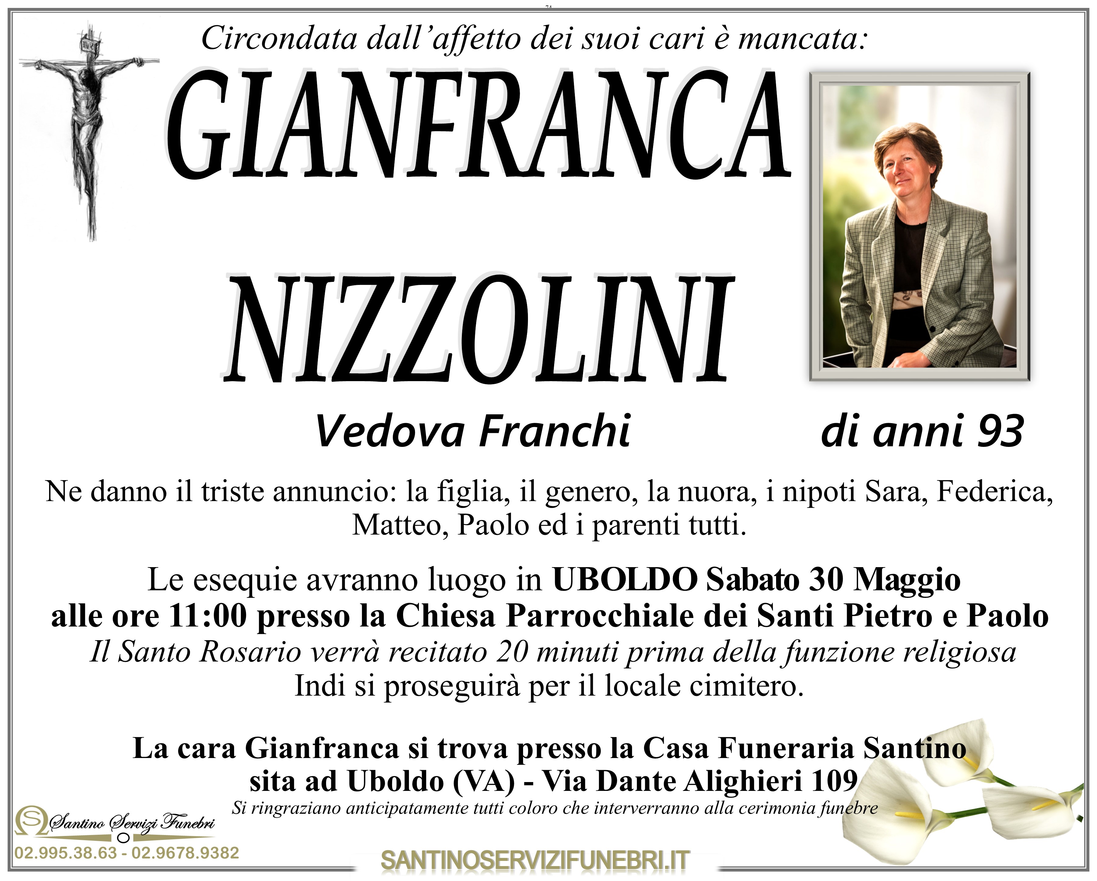 GIANFRANCA  NIZZOLINI
