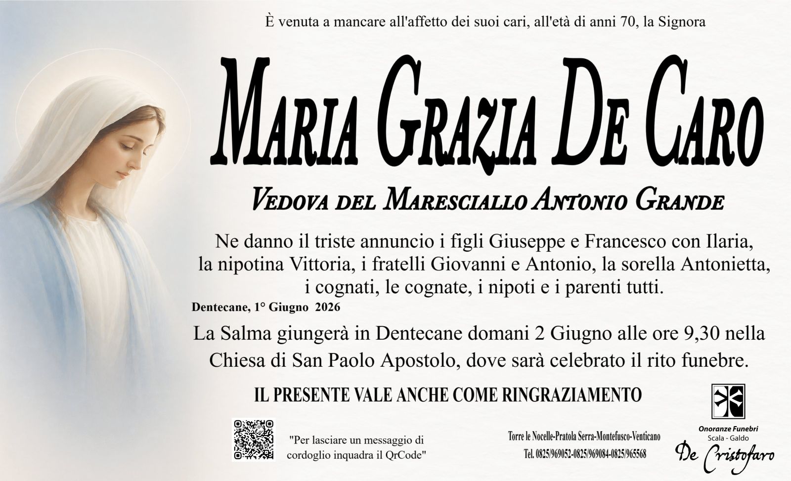 Maria Grazia De Caro