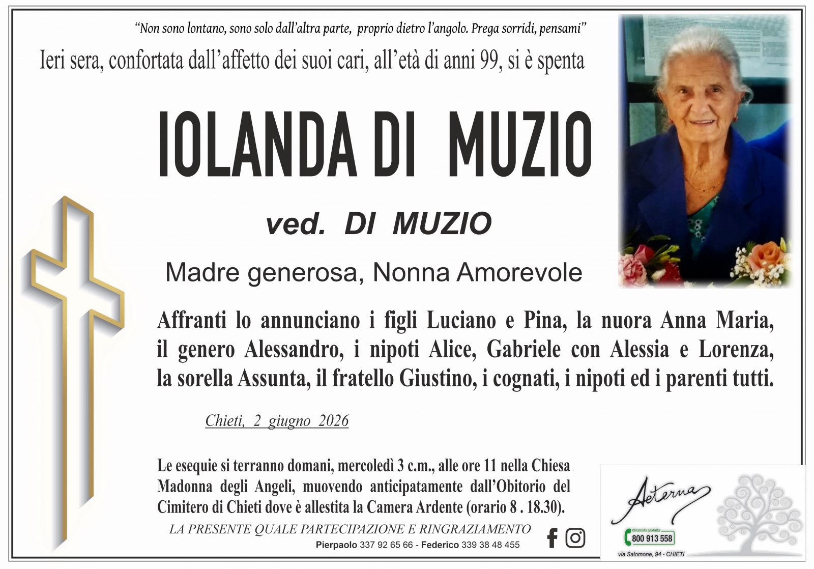 IOLANDA DI MUZIO
