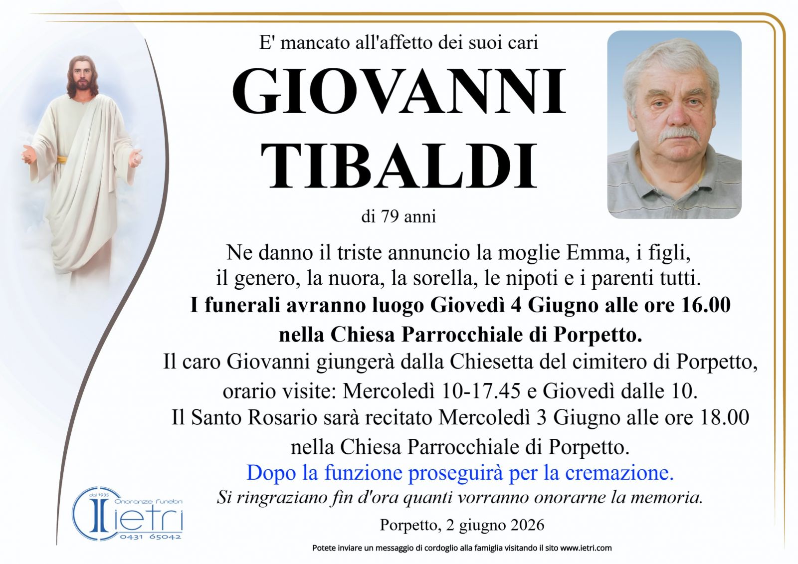 GIOVANNI TIBALDI