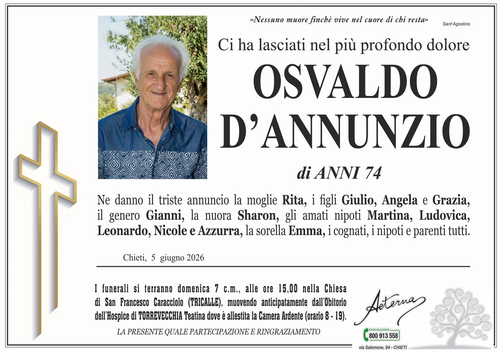 OSVALDO D'ANNUNZIO