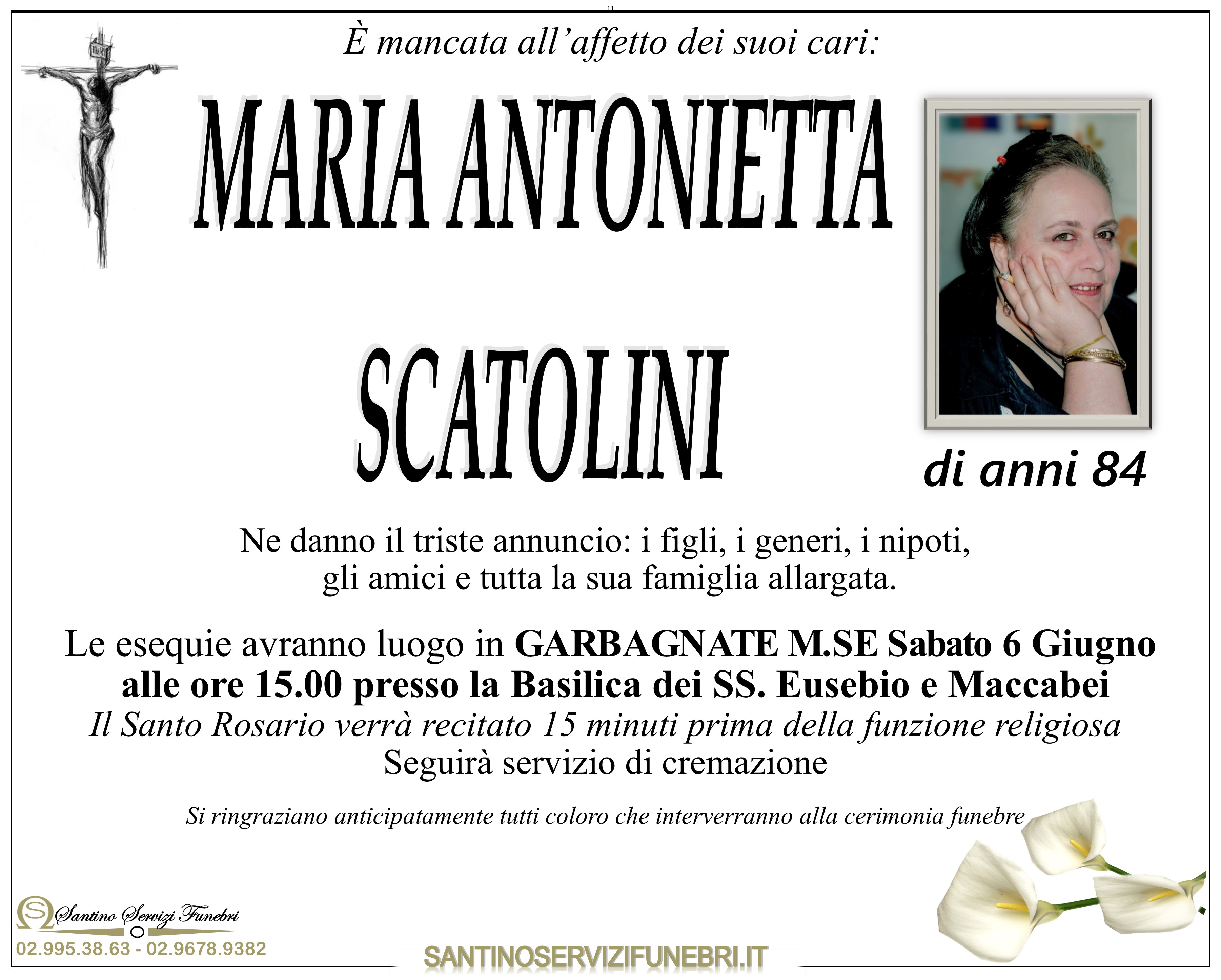 MARIA ANTONIETTA SCATOLINI