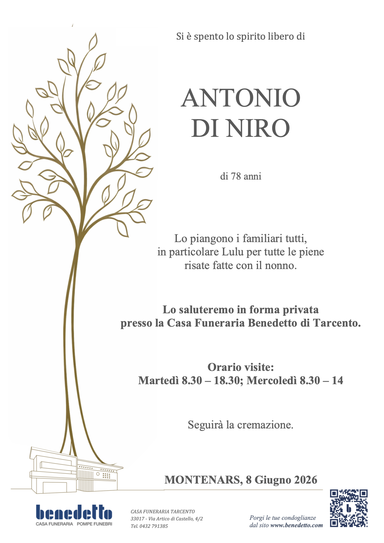 ANTONIO DI NIRO