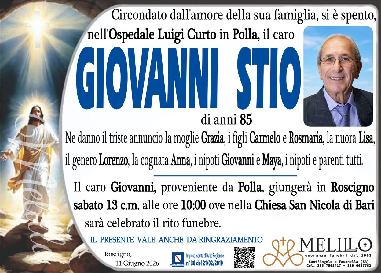 GIOVANNI STIO