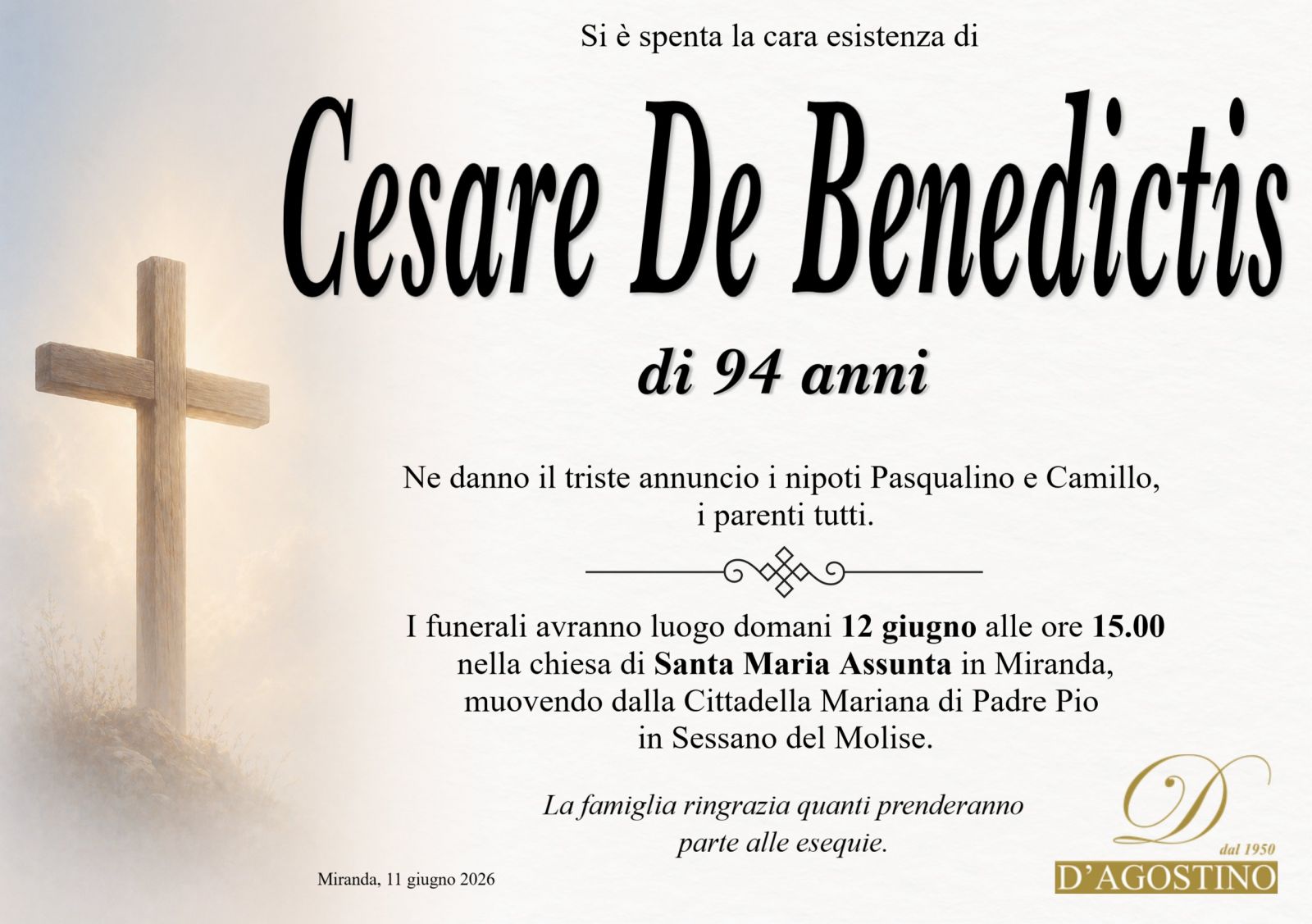 Cesare De Benedictis