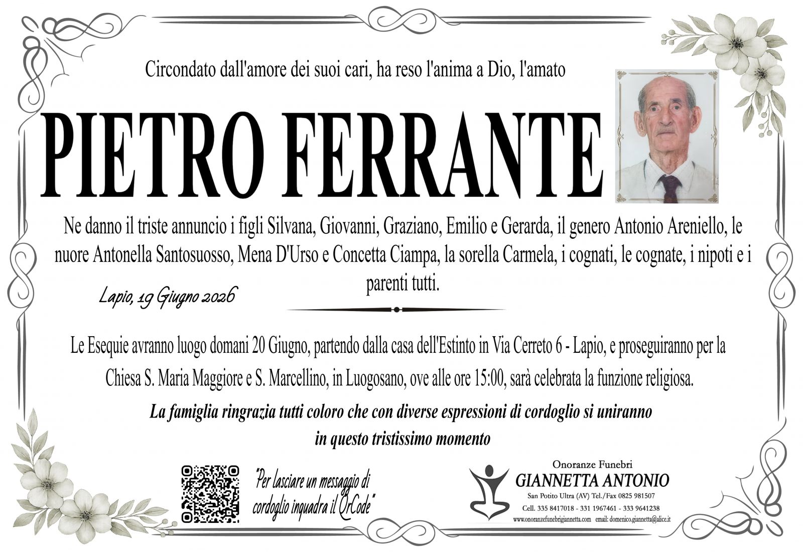 PIETRO FERRANTE