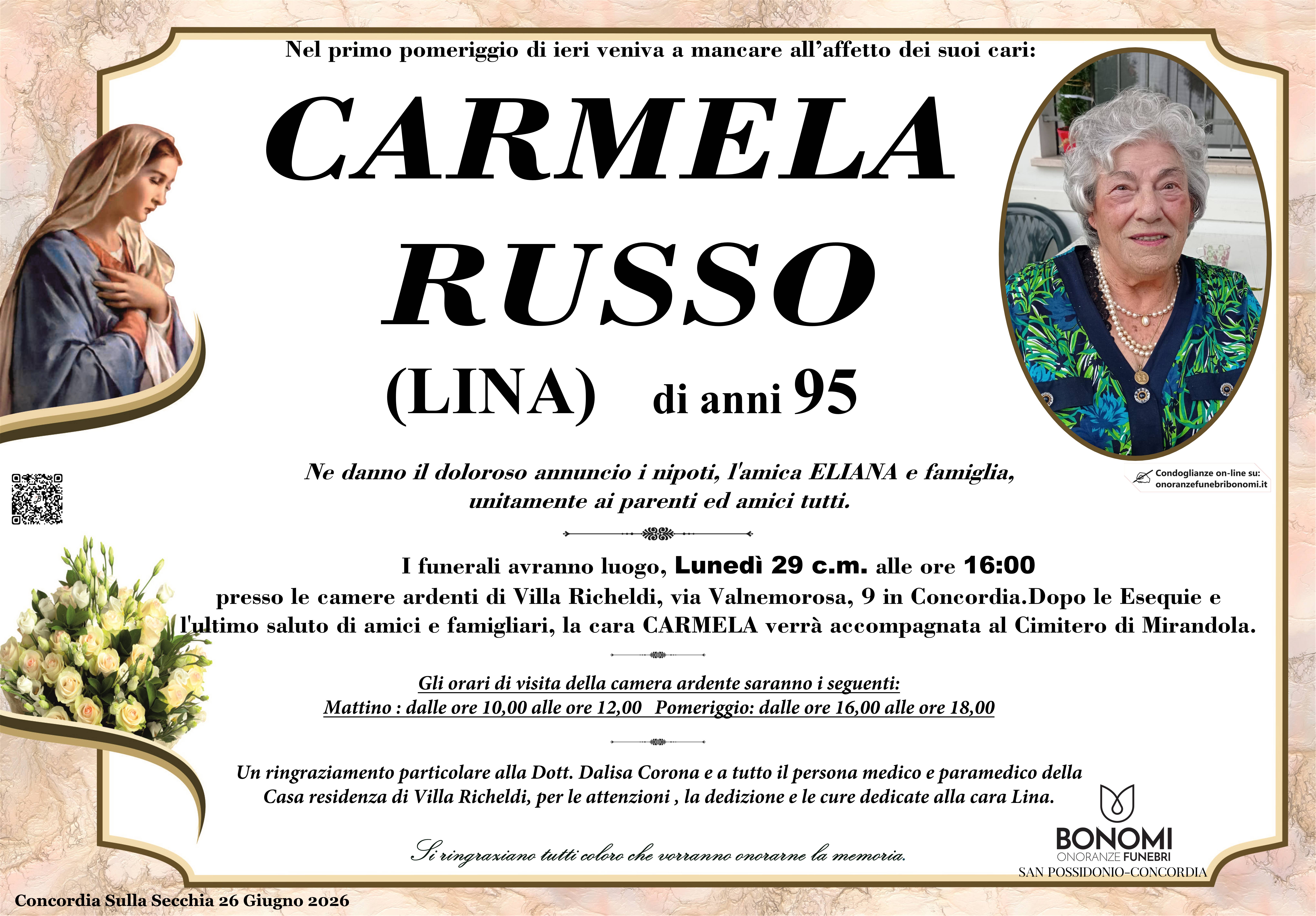 CARMELA RUSSO