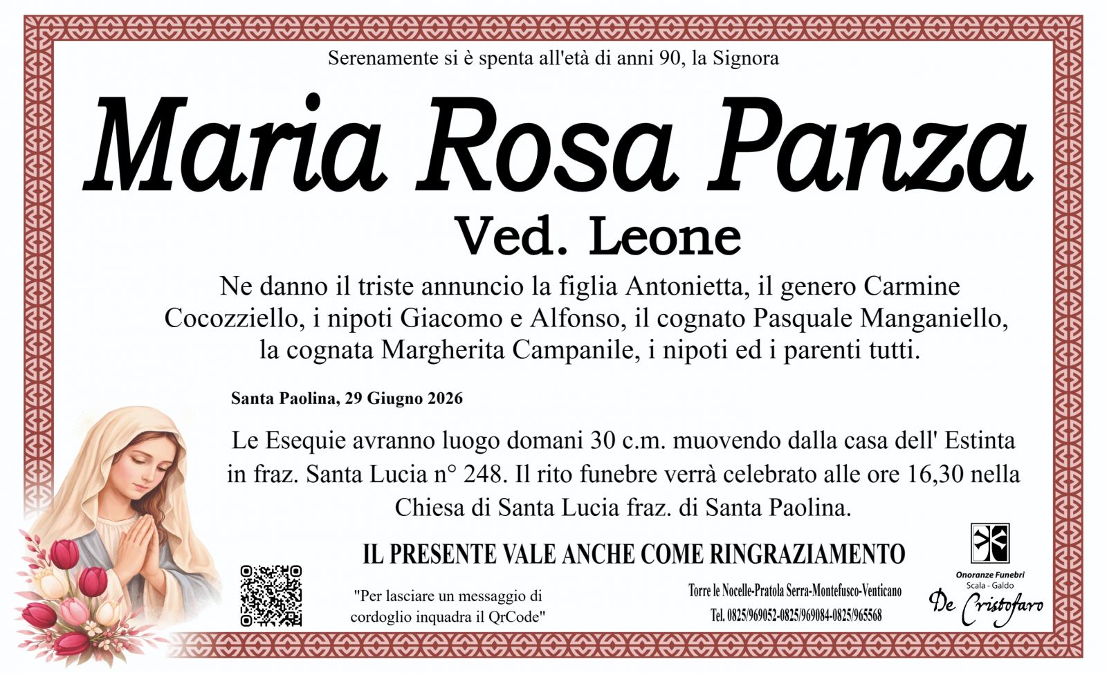 Maria Rosa Panza
