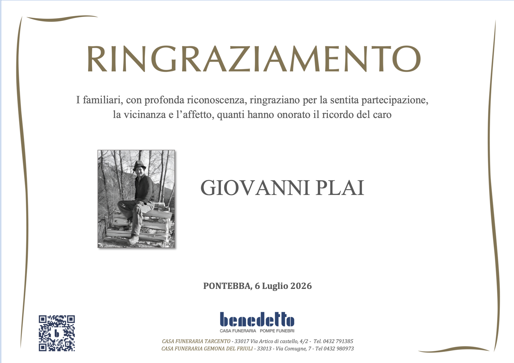 GIOVANNI PLAI