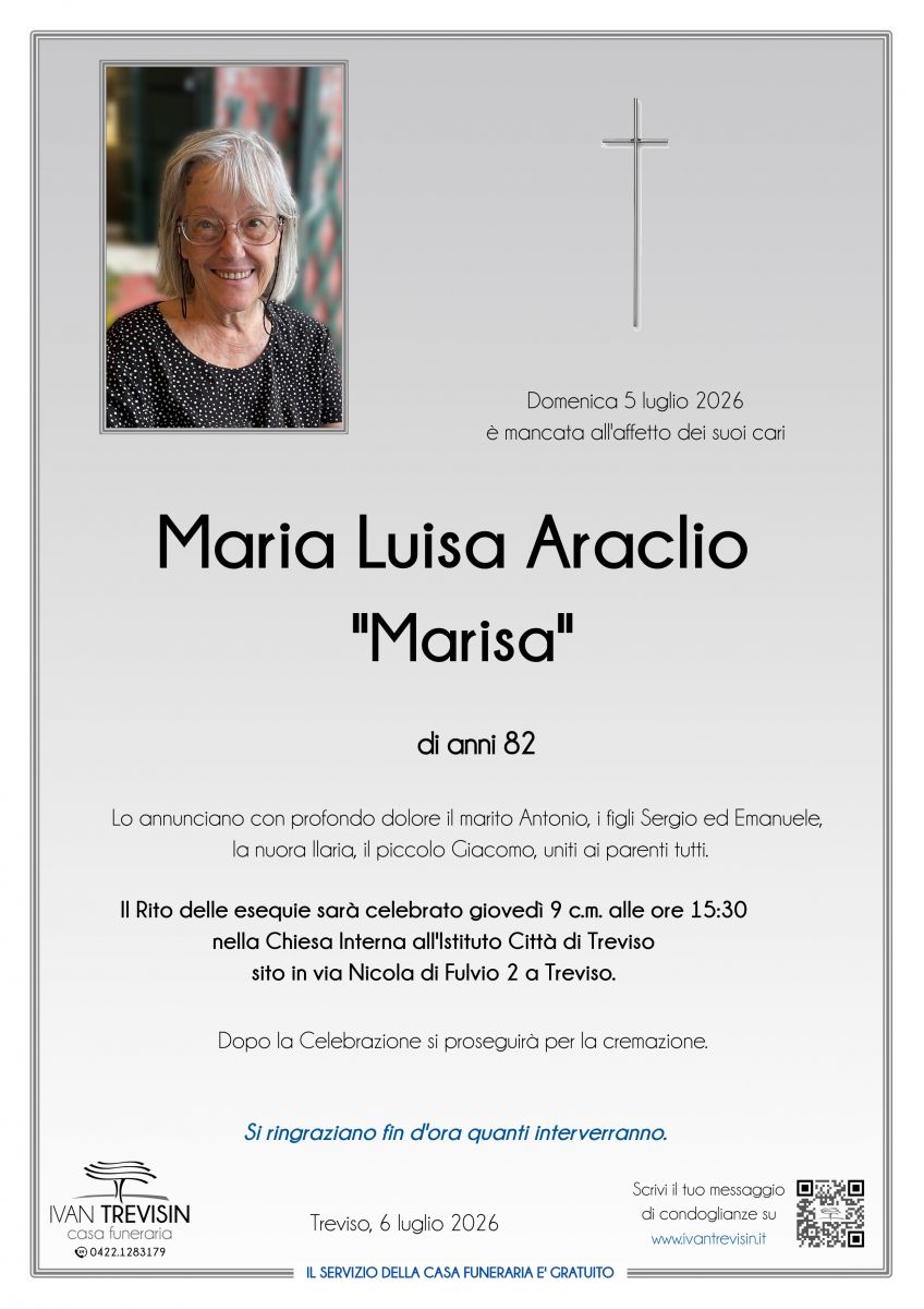 Maria Luisa Araclio