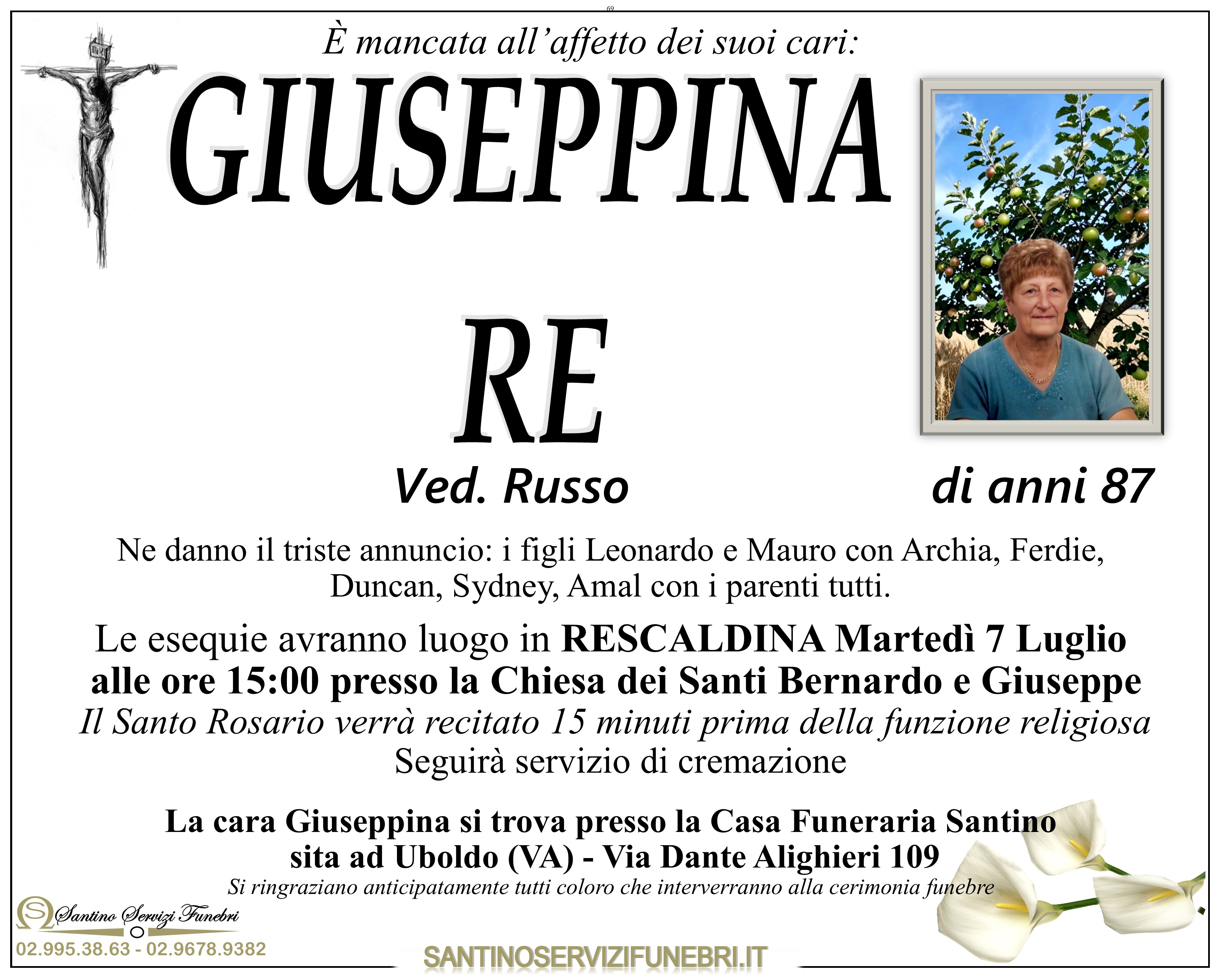 GIUSEPPINA RE