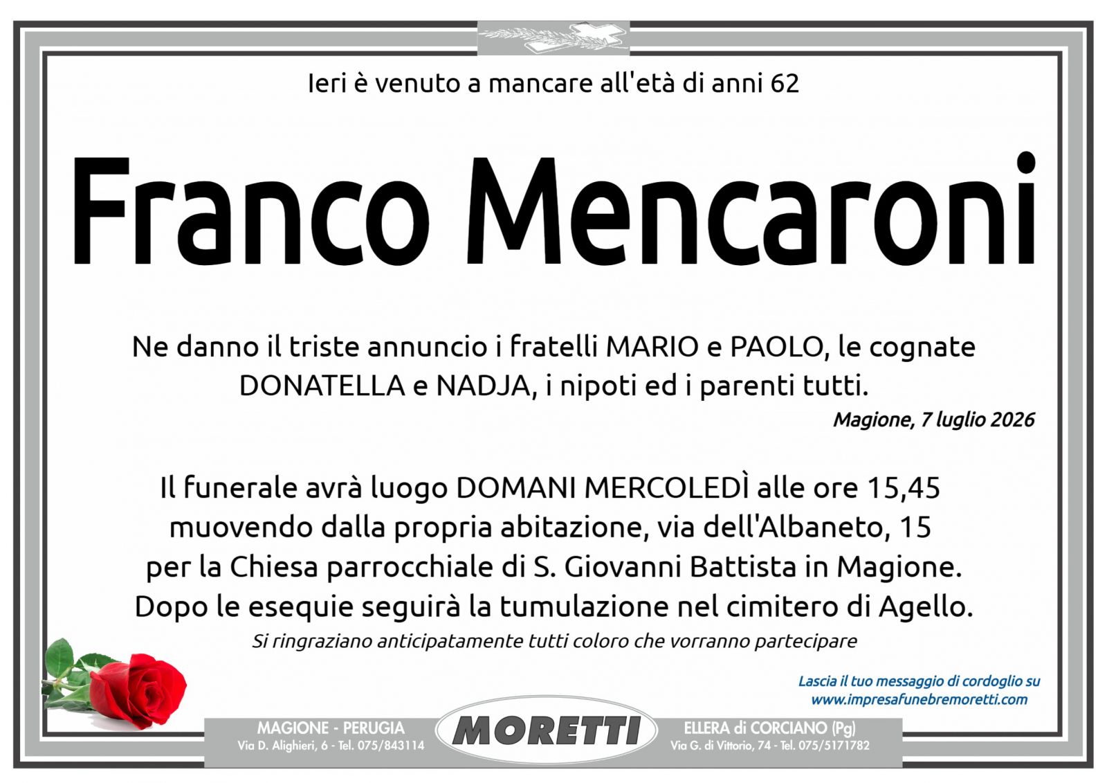 Franco Mencaroni