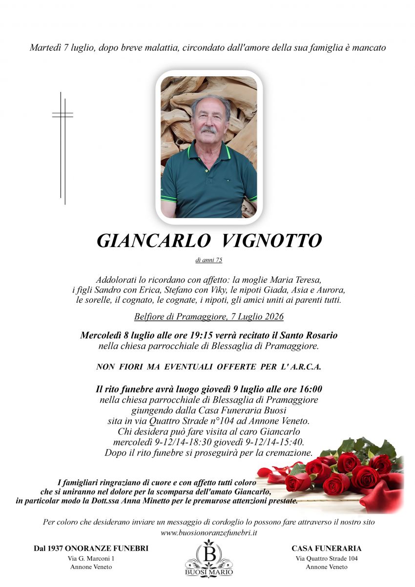 Giancarlo Vignotto