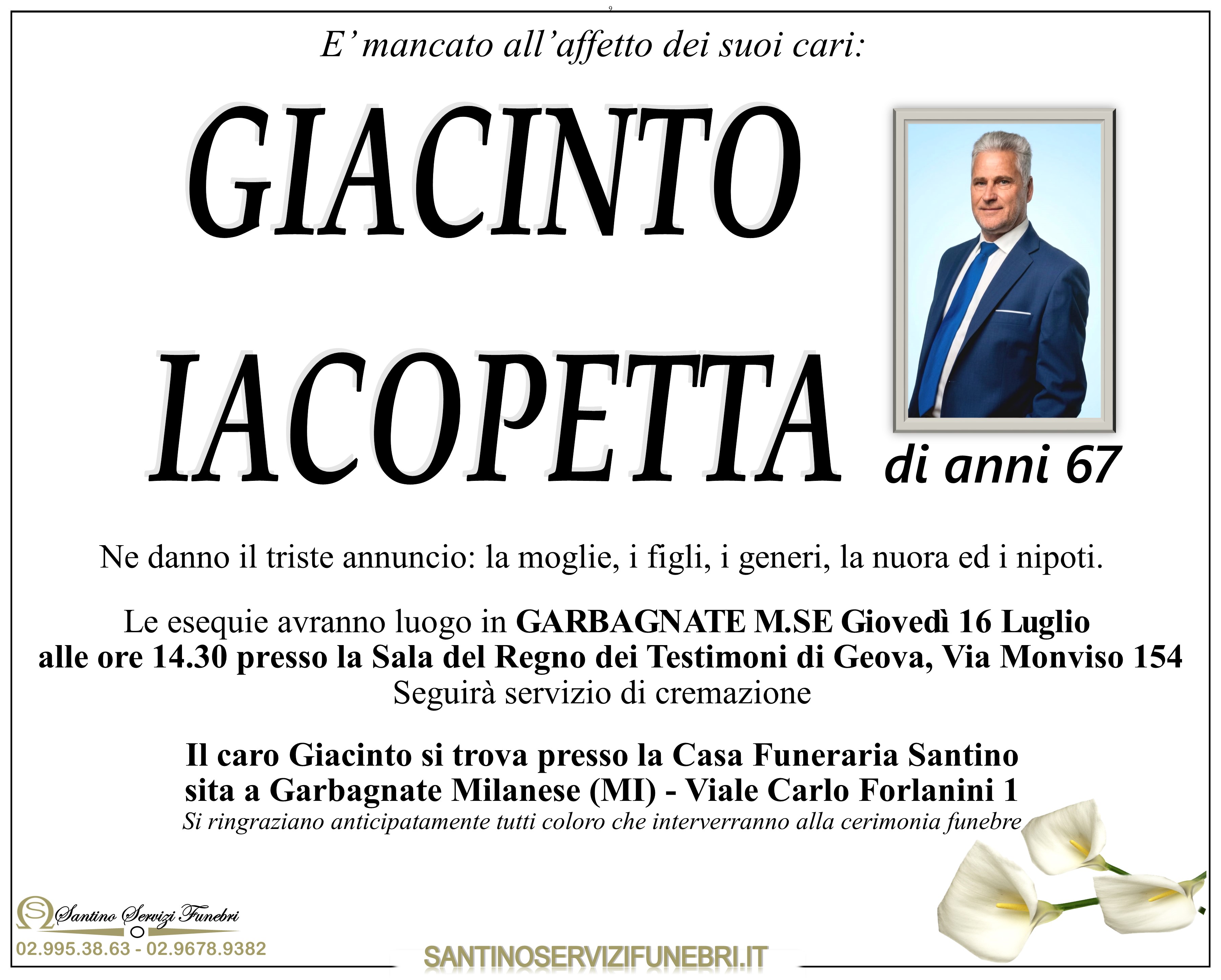 GIACINTO IACOPETTA
