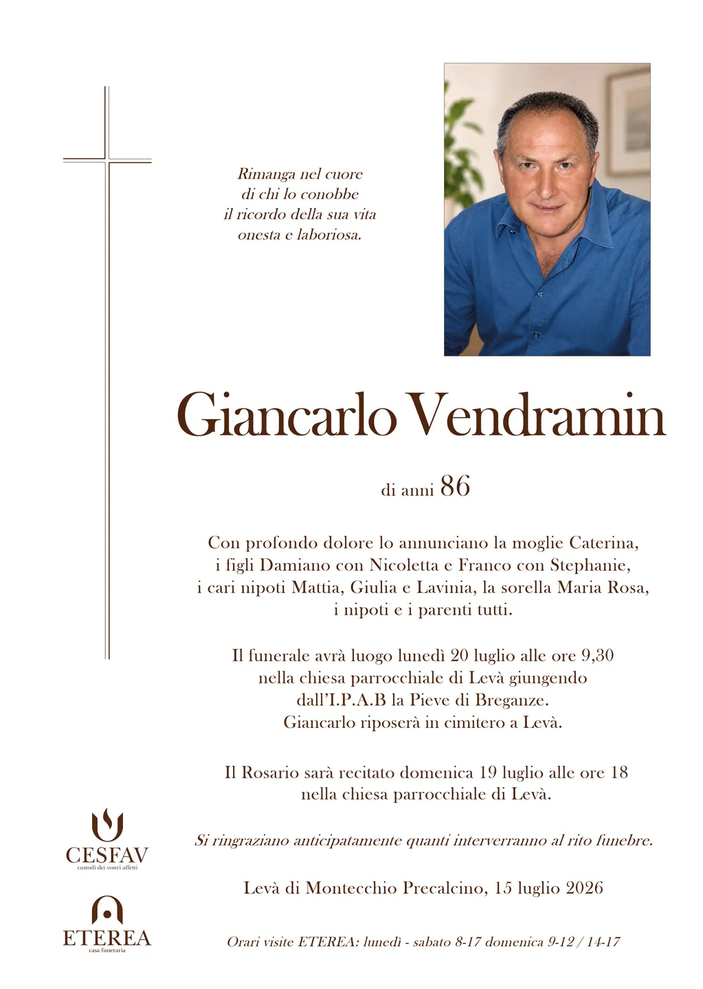 Vendramin Giancarlo