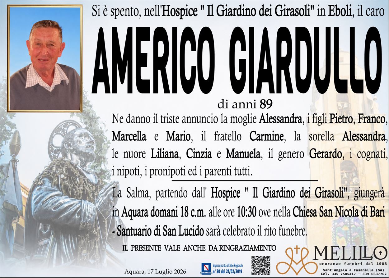 AMERICO GIARDULLO