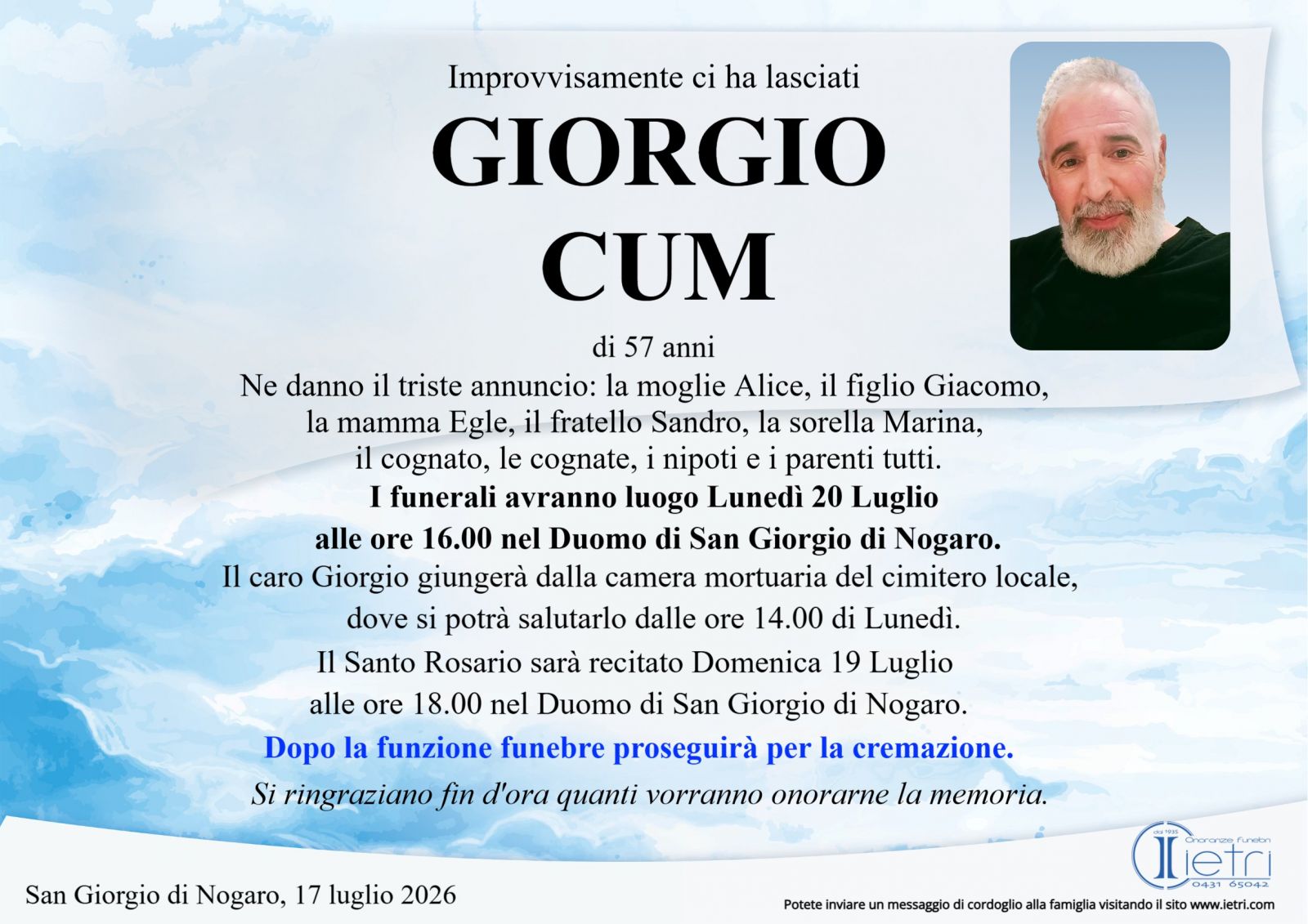 GIORGIO CUM