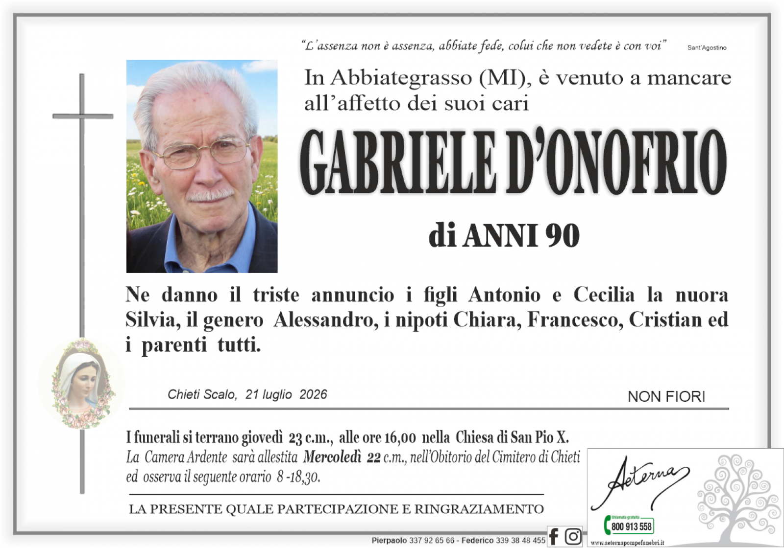 GABRIELE D'ONOFRIO