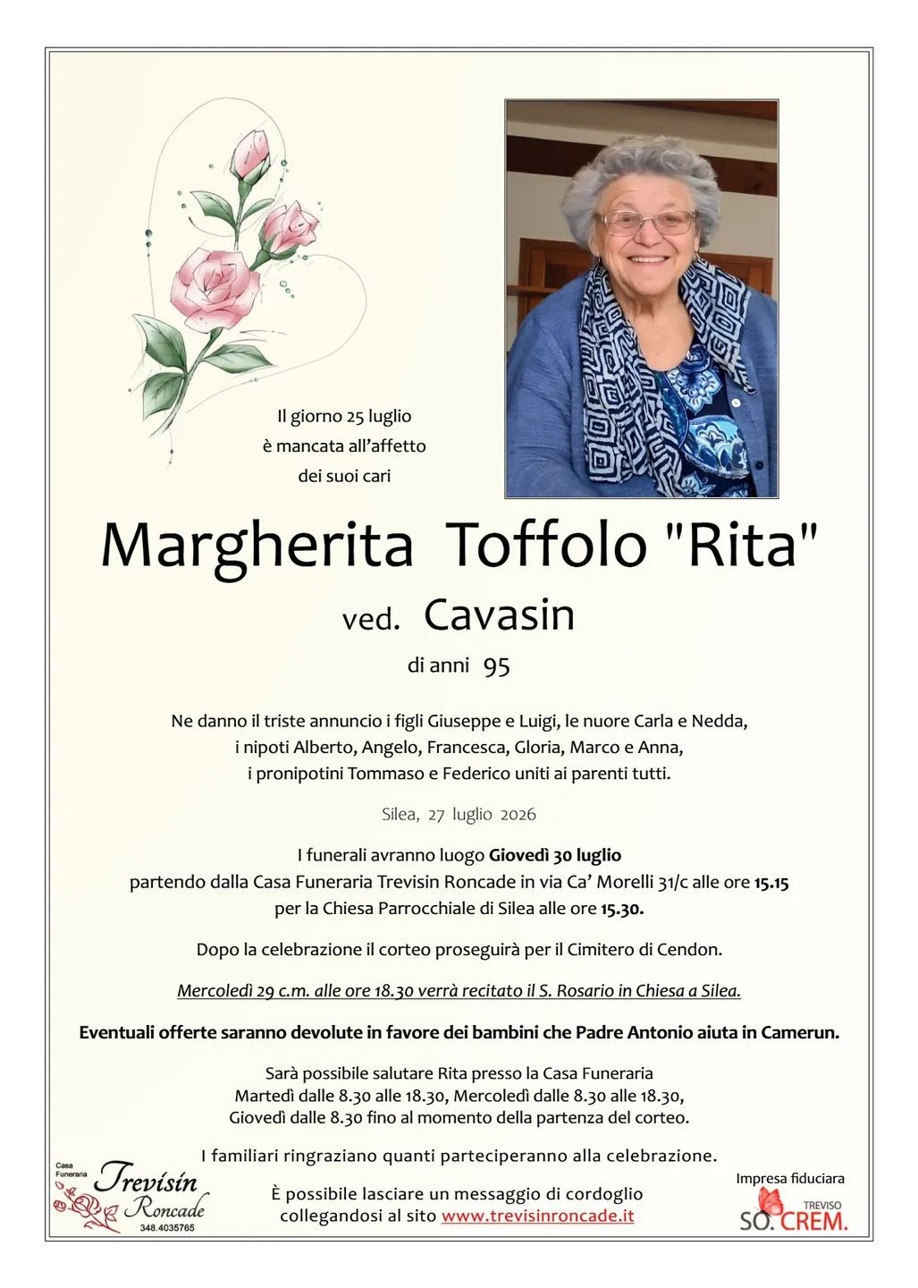 Margherita Toffolo "Rita"