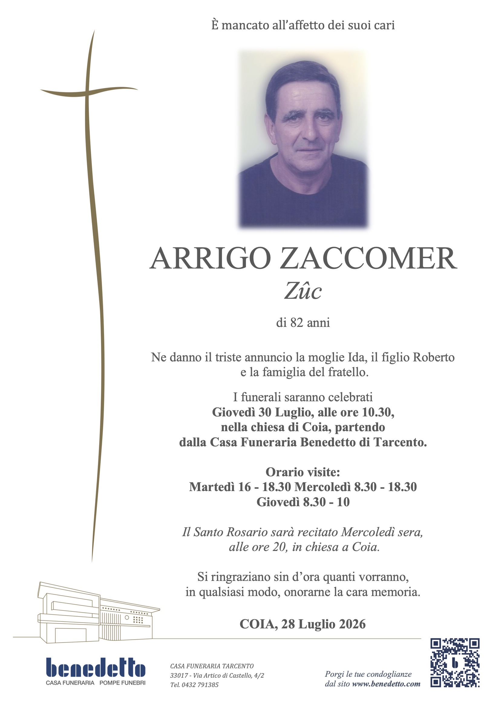 ARRIGO ZACCOMER