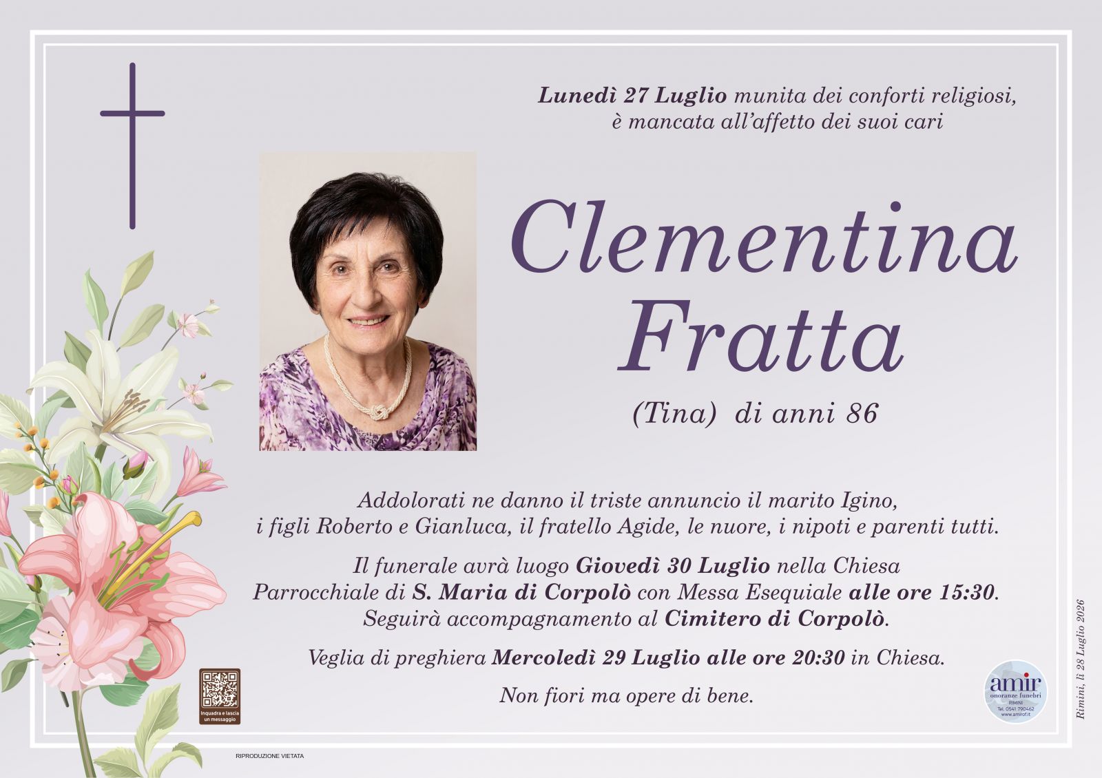 CLEMENTINA FRATTA