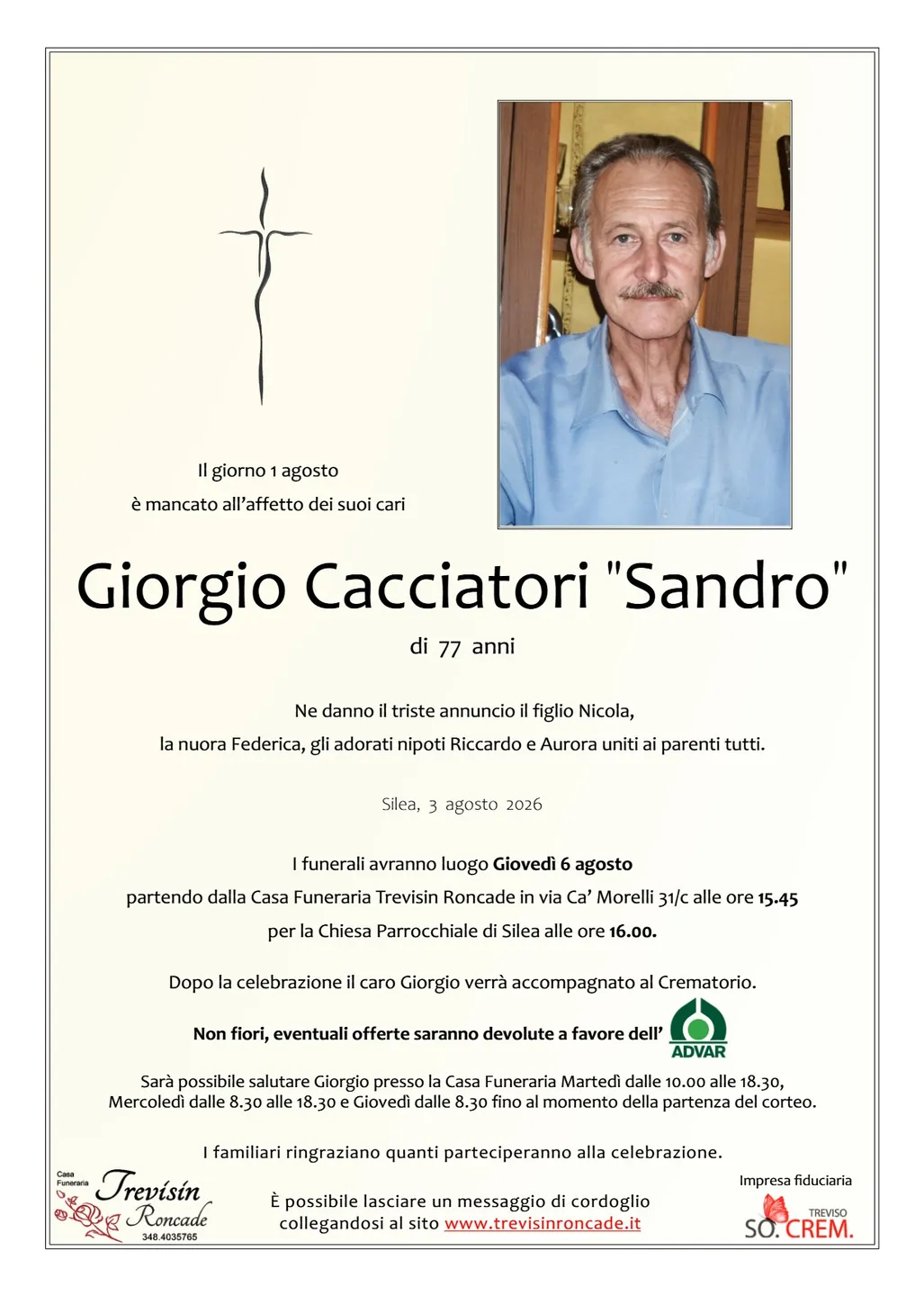 Giorgio Cacciatori "Sandro"