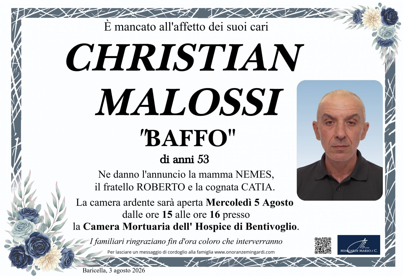 CHRISTIAN MALOSSI