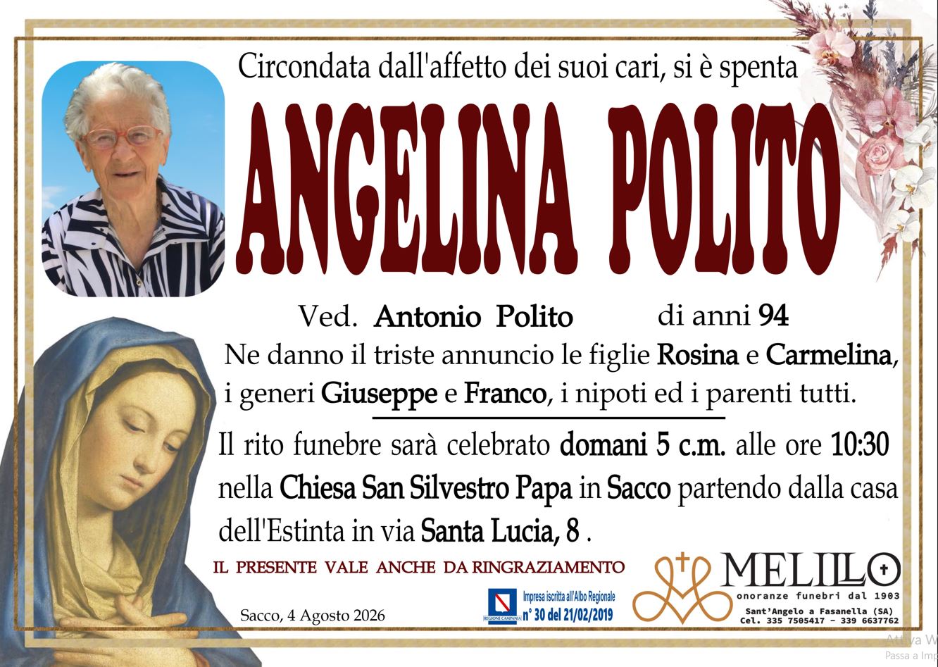 ANGELINA POLITO