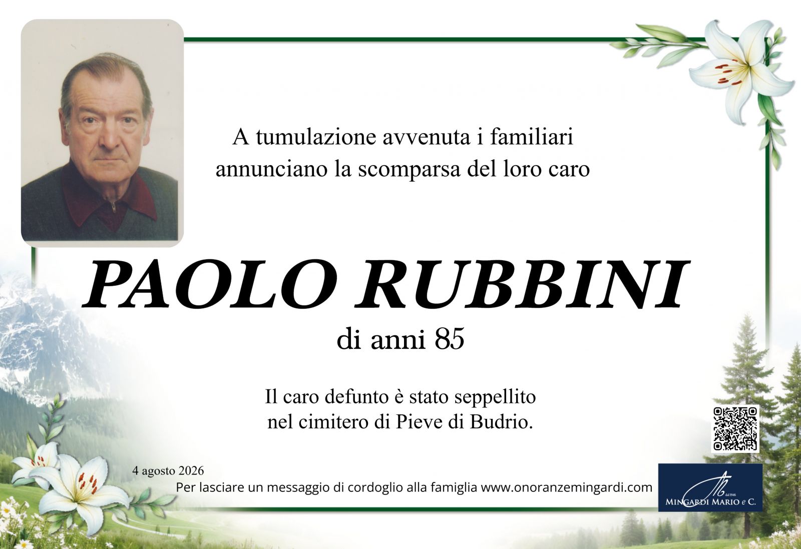 PAOLO RUBBINI