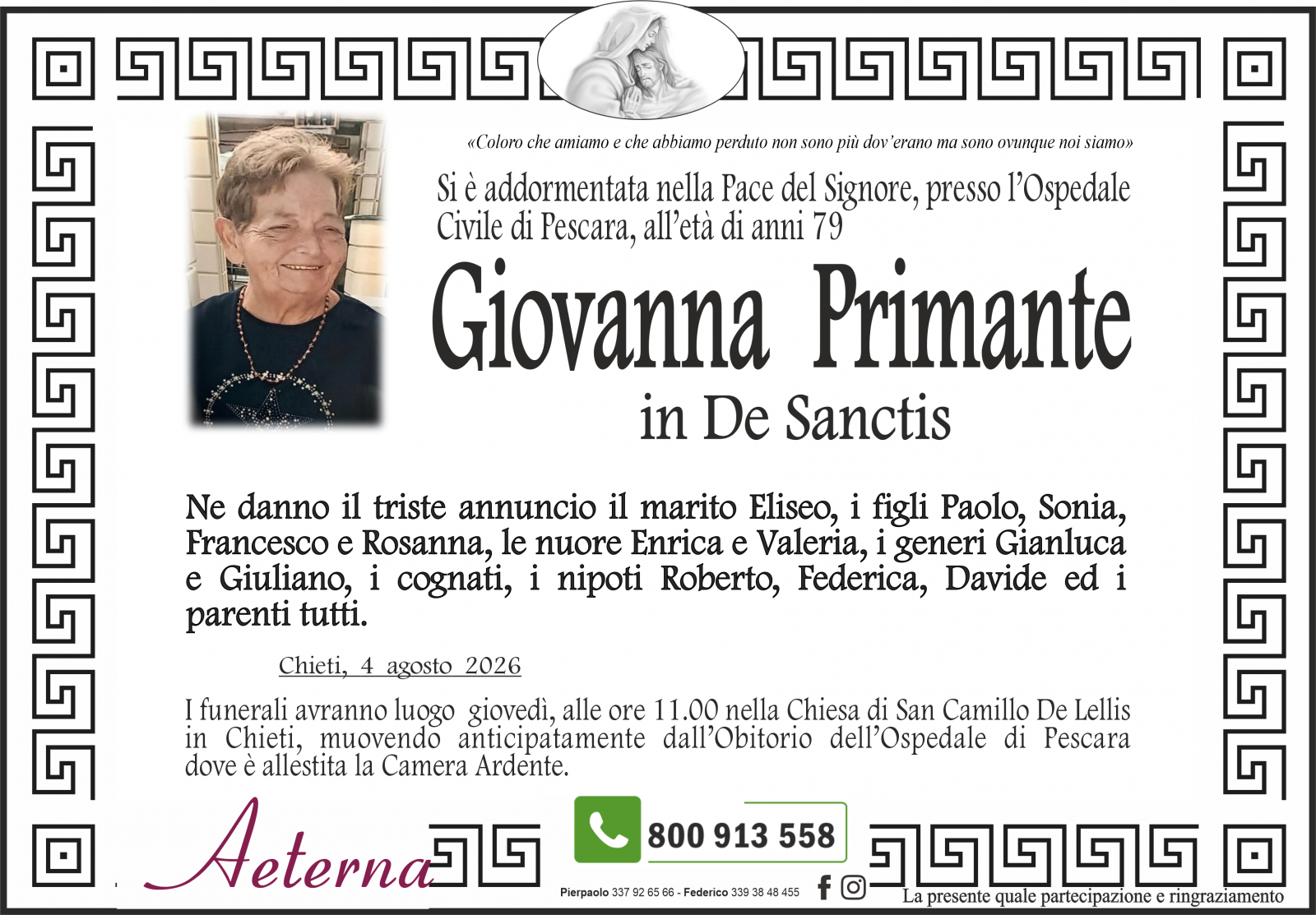 GIOVANNA PRIMANTE