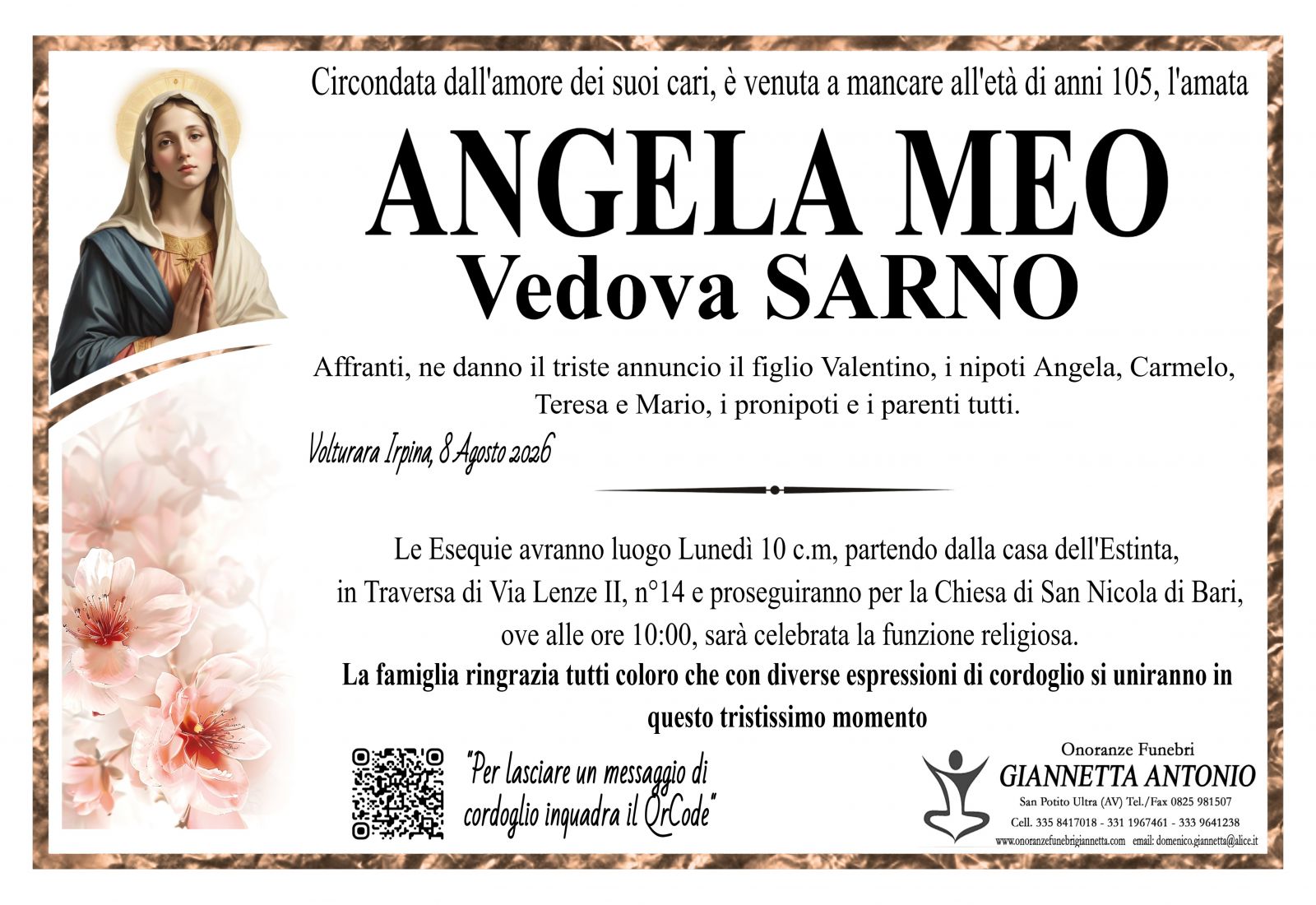 ANGELA MEO