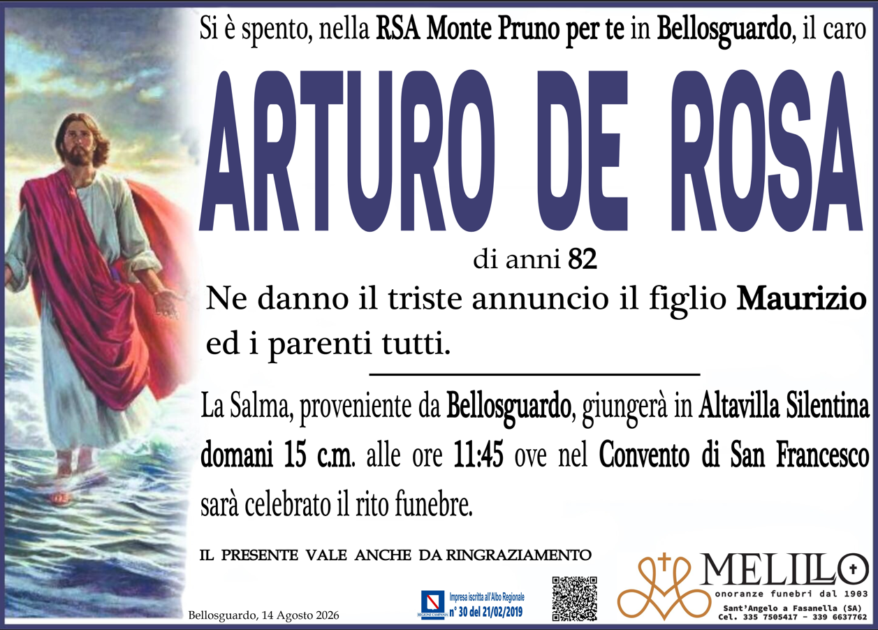 ARTURO DE ROSA