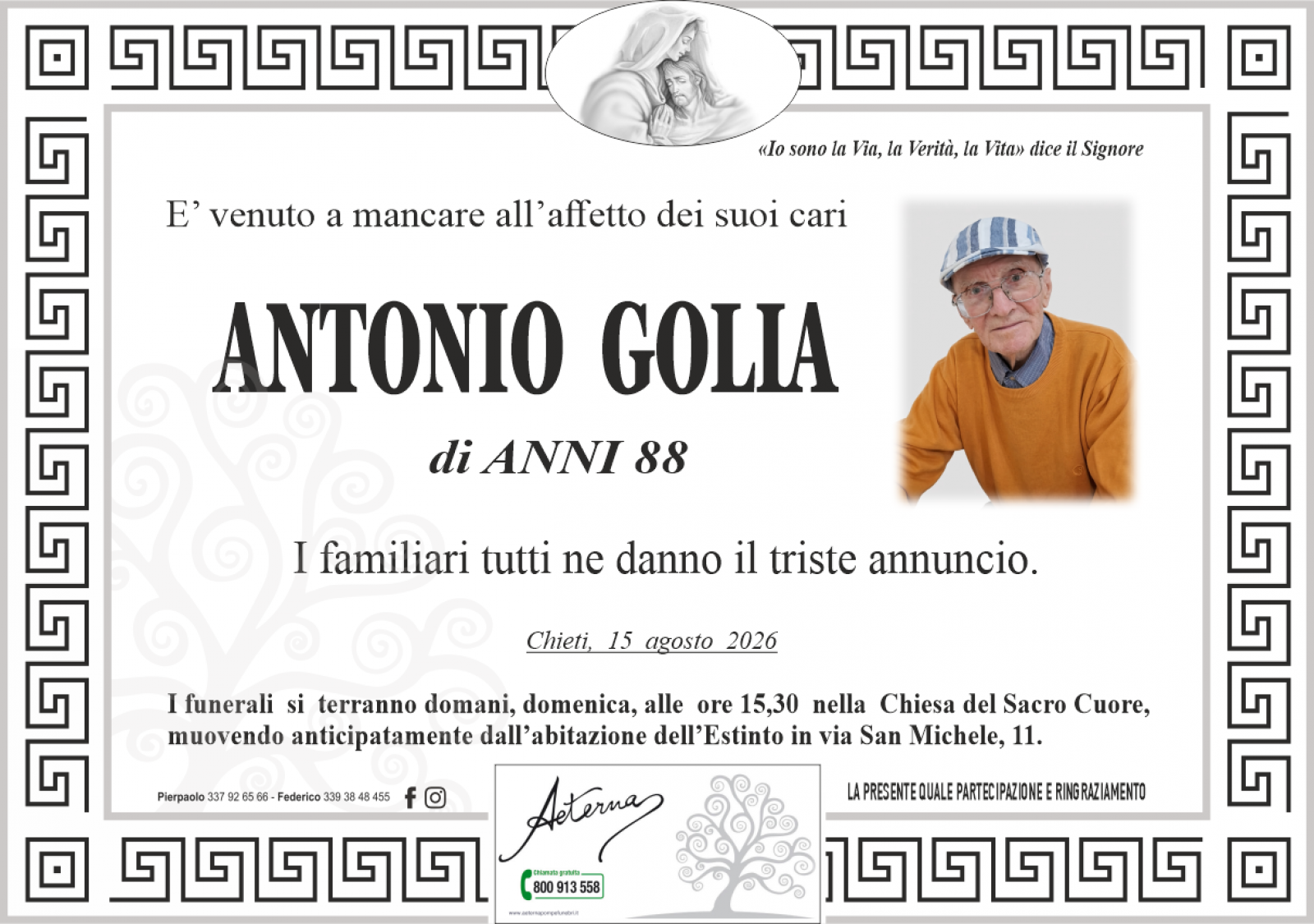 ANTONIO GOLIA