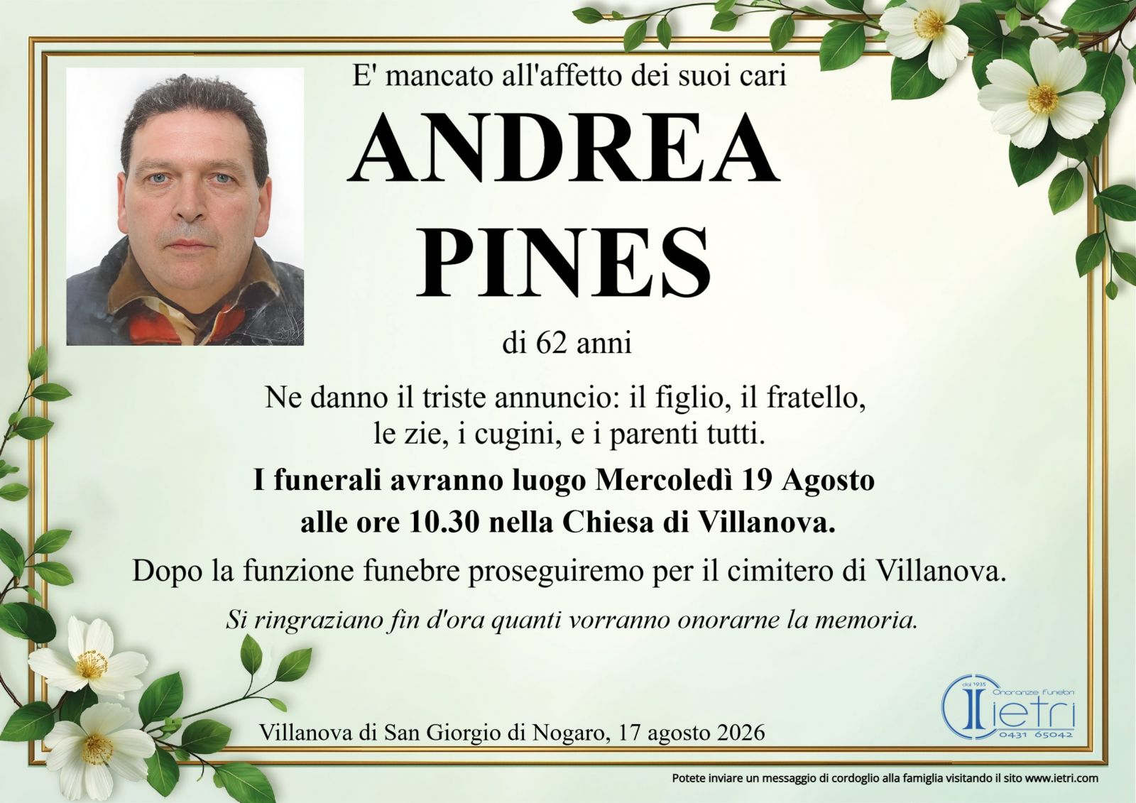 ANDREA PINES
