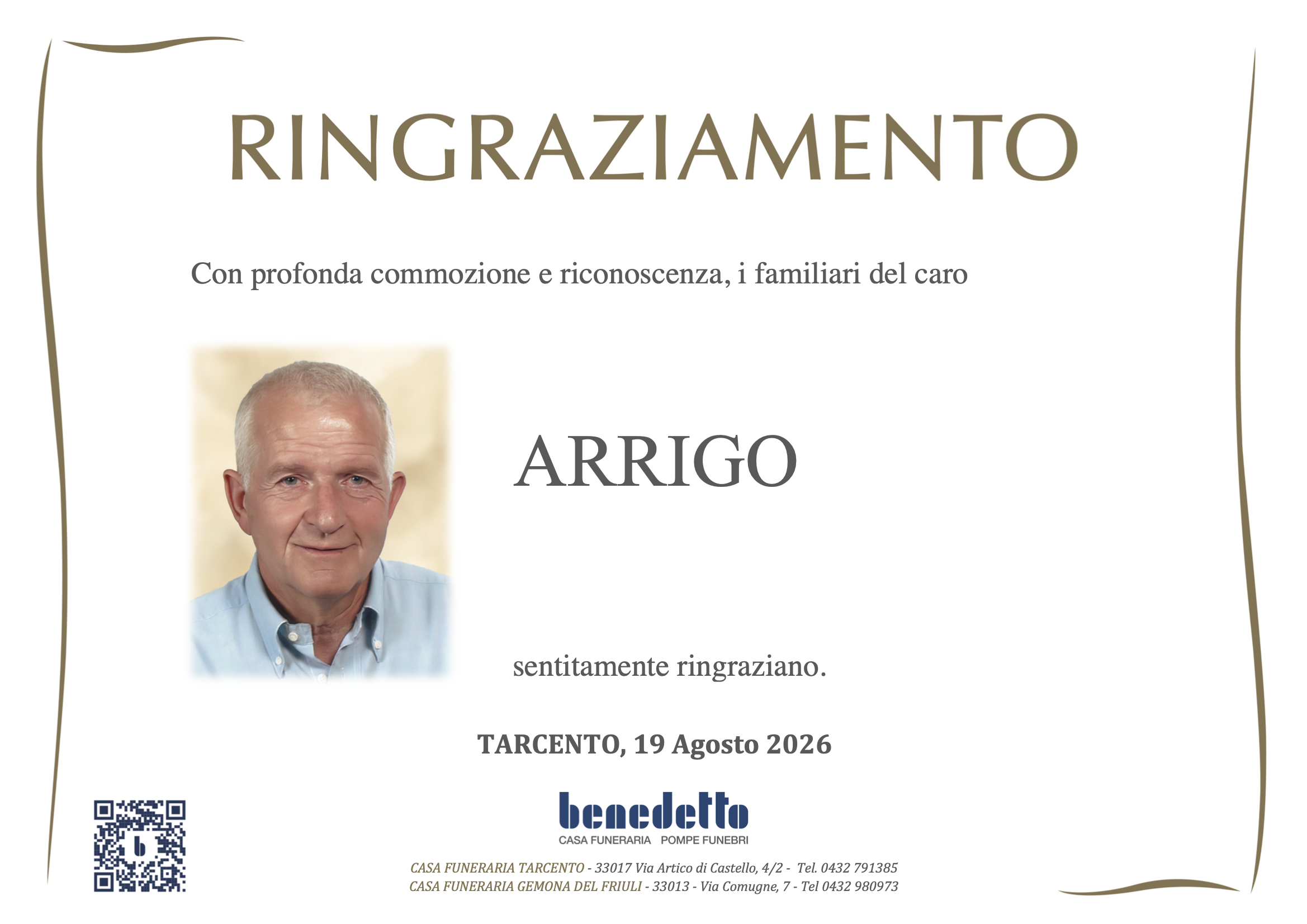 ARRIGO PATRIARCA